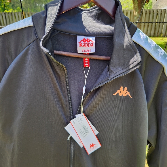 Kappa Track Jacket Jaspo SIZE Xl Authentic Gray - Picture 7 of 8
